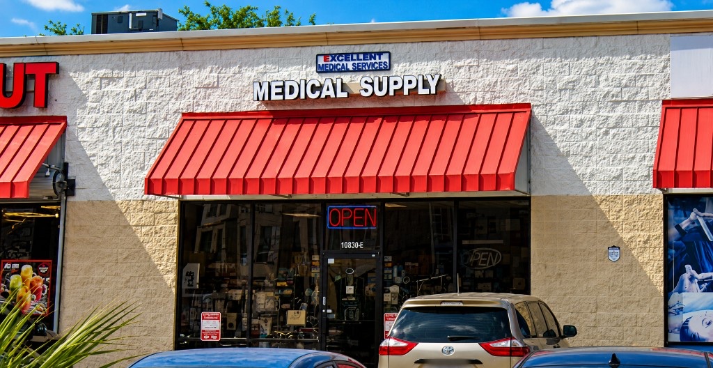 Excellent Medical Services — Medical Supply storefront in Houston